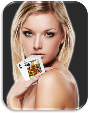 femme blonde cartes